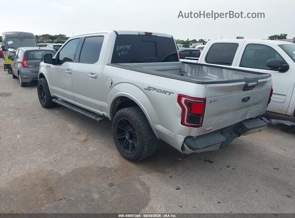 1FTEW1CG8JKF53228 2018 FORD F150 Silver Rear left