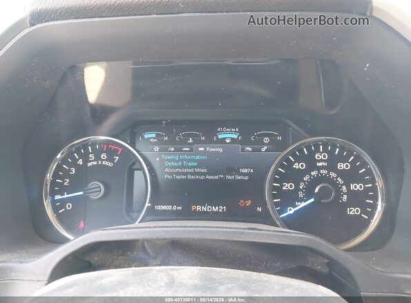 1FTEW1CP0GKD63108 2016 FORD F150 Black Widok tylnych siedzeń