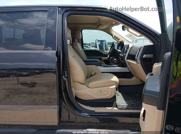 1FTEW1CP0GKD63108 2016 FORD F150 Black Widok wnętrza z przodu