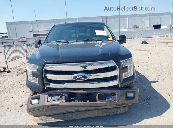 1FTEW1CP0GKD63108 2016 FORD F150 Black Widok wnętrza z tyłu