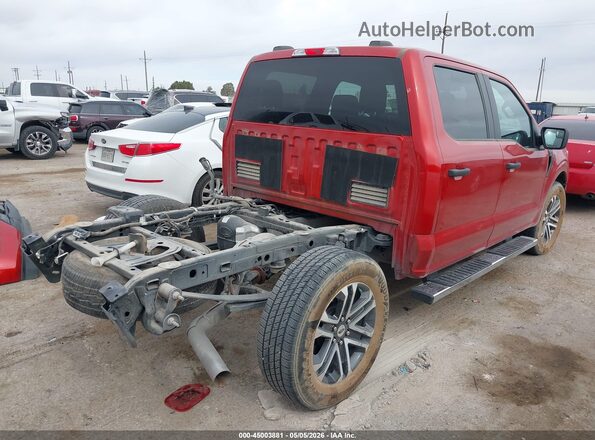 1FTEW1CP0PKF82232 2023 FORD F150 Red Հետևի աջ