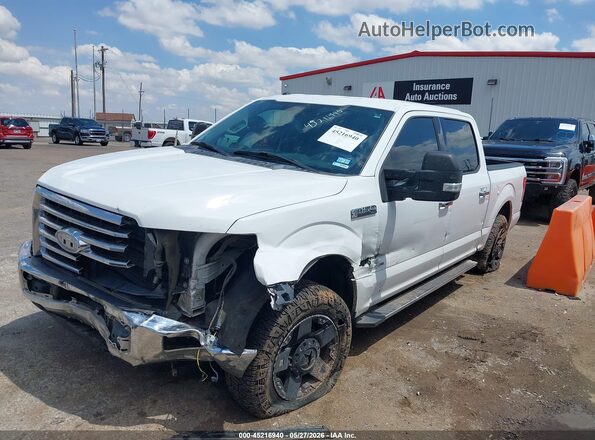 1FTEW1CP1HFA09821 2017 FORD F150 Белый Передняя левая четверть