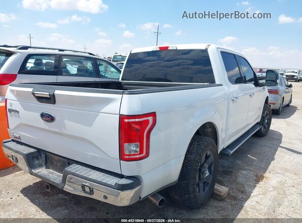 1FTEW1CP1HFA09821 2017 FORD F150 Белый Задняя правая четверть