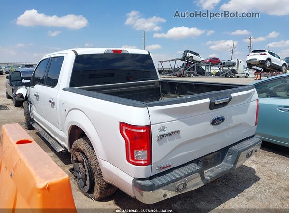 1FTEW1CP1HFA09821 2017 FORD F150 Белый Задняя левая четверть