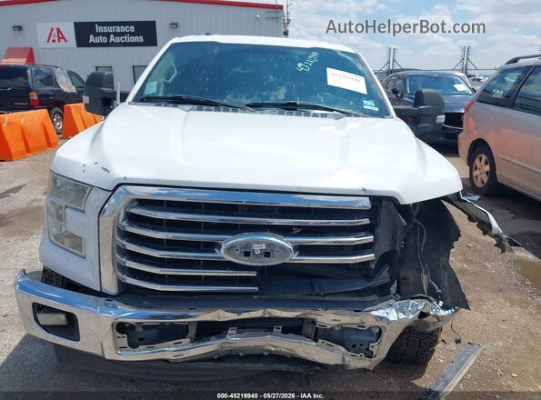 1FTEW1CP1HFA09821 2017 FORD F150 Белый Вид щитка приборов