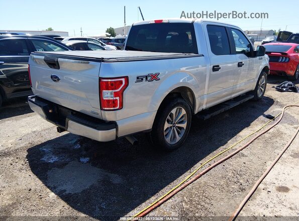 1FTEW1CP1JKC96591 2018 FORD F150 Silver უკანა მარჯვენა