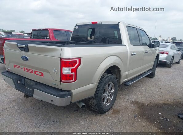1FTEW1CP1JKD54120 2018 FORD F150 Золотой Задняя правая четверть