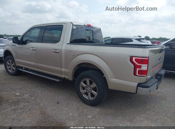 1FTEW1CP1JKD54120 2018 FORD F150 Золотой Задняя левая четверть