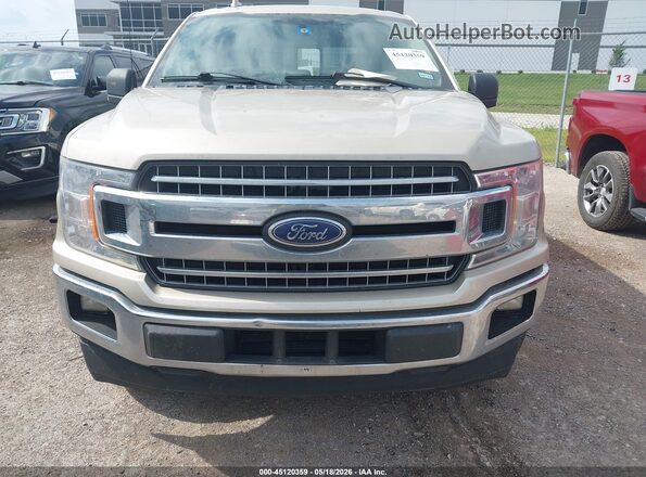 1FTEW1CP1JKD54120 2018 FORD F150 Золотой Вид щитка приборов