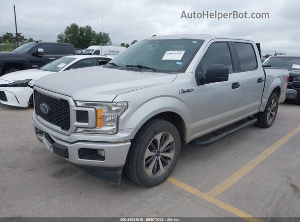 1FTEW1CP1KKD81237 2019 FORD F150 White Առջևի ձախ երեք քառորդ տեսարան