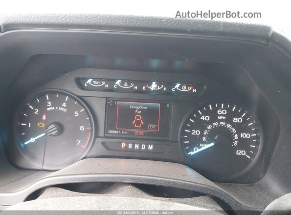 1FTEW1CP1KKD81237 2019 FORD F150 White Հետևի նստատեղերի տեսք