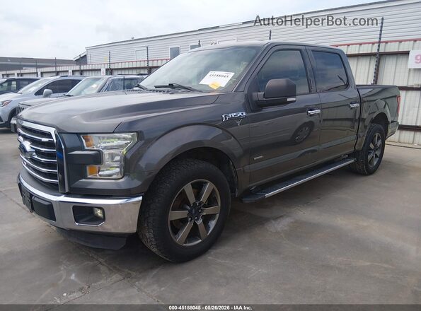 1FTEW1CP2GKD42941 2016 FORD F150 Gray Front left