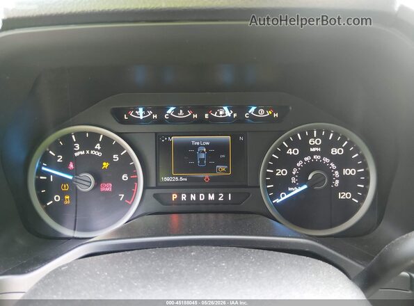 1FTEW1CP2GKD42941 2016 FORD F150 Gray Rear seats view