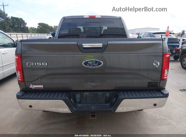 1FTEW1CP2GKD42941 2016 FORD F150 Gray 