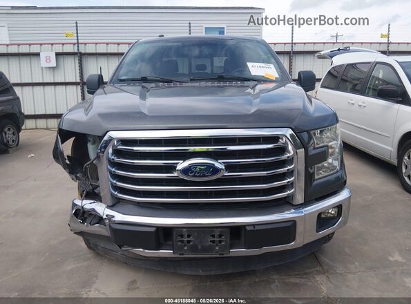 1FTEW1CP2GKD42941 2016 FORD F150 Gray Rear interior view