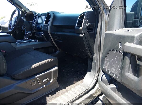 1FTEW1CP2GKF02106 2016 FORD F150 Gray Front interior view