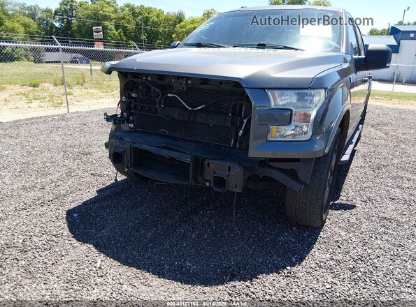 1FTEW1CP2GKF02106 2016 FORD F150 Gray Front view