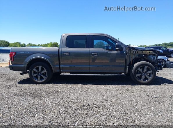 1FTEW1CP2GKF02106 2016 FORD F150 Gray 360 interior view