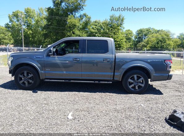 1FTEW1CP2GKF02106 2016 FORD F150 Gray 
