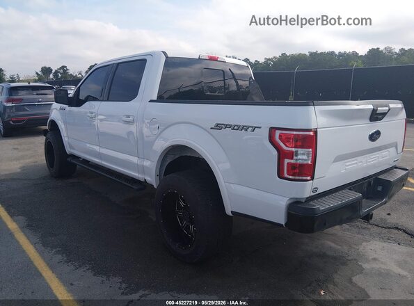 1FTEW1CP2JKF11959 2018 FORD F150 Белый Задняя левая четверть