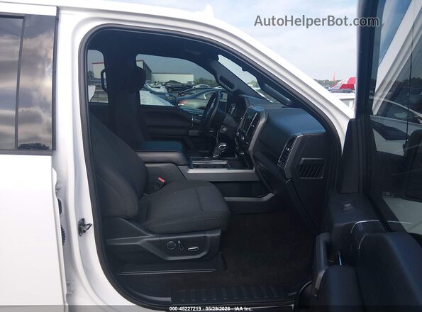1FTEW1CP2JKF11959 2018 FORD F150 Белый Вид салона спереди