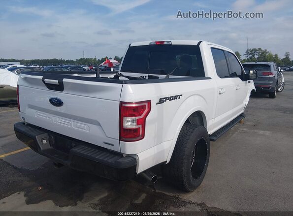 1FTEW1CP2JKF11959 2018 FORD F150 Белый Задняя правая четверть