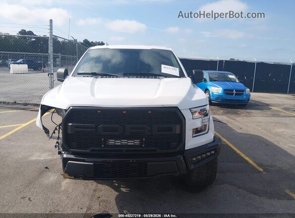 1FTEW1CP2JKF11959 2018 FORD F150 Белый Вид щитка приборов