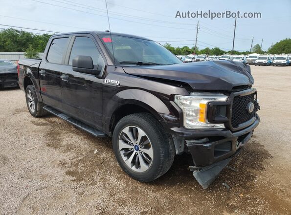 1FTEW1CP2KKD80808 2019 FORD F150 Burgundy 
