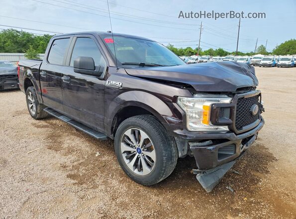 1FTEW1CP2KKD80808 2019 FORD F150 Burgundy 