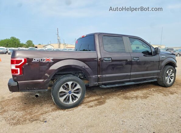 1FTEW1CP2KKD80808 2019 FORD F150 Burgundy 