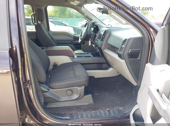 1FTEW1CP2KKE05111 2019 FORD F150 Burgundy Front interior view
