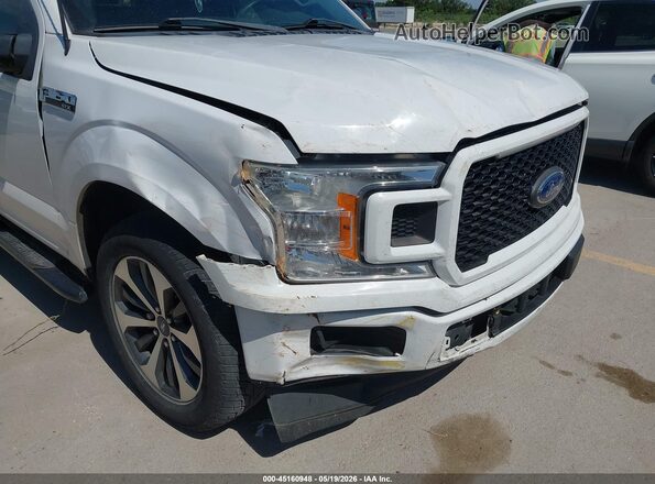 1FTEW1CP2LKE35601 2020 FORD F150 White წინა ხედი