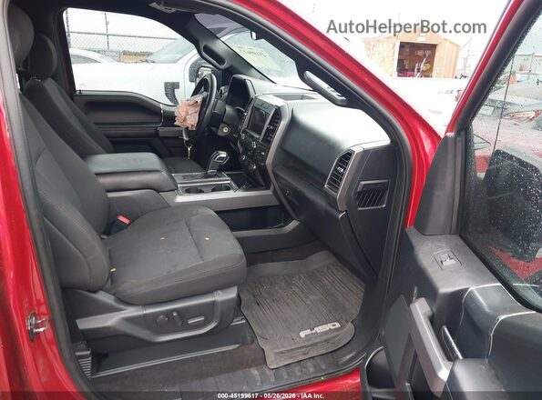 1FTEW1CP3LFC33018 2020 FORD F150 Red Սալոնի դիմացի տեսք