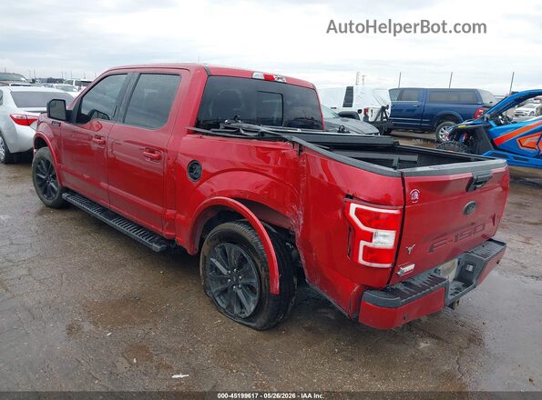 1FTEW1CP3LFC33018 2020 FORD F150 Red Հետևի ձախ