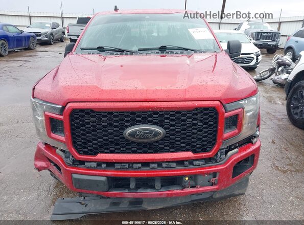 1FTEW1CP3LFC33018 2020 FORD F150 Red Սալոնի հետևի տեսք