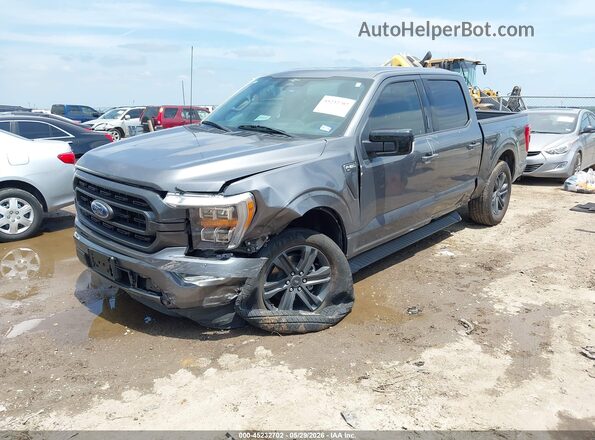 1FTEW1CP3PKF35177 2023 FORD F150 Gray Przód lewy