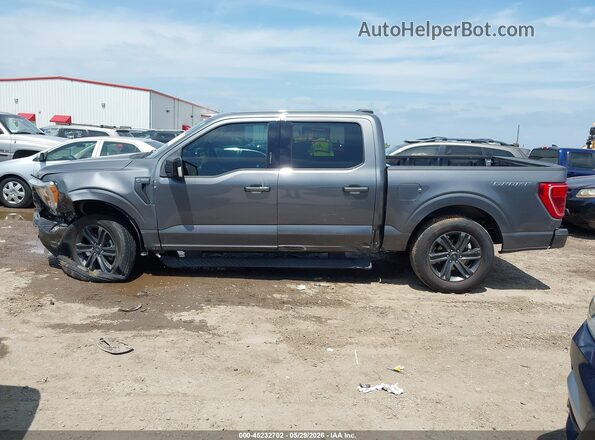 1FTEW1CP3PKF35177 2023 FORD F150 Gray Widok wnętrza 360 stopni