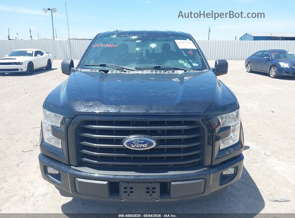 1FTEW1CP4GKF65045 2016 FORD F150 Black Սարքավորումների վահանակի տեսք