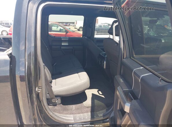 1FTEW1CP4GKF65045 2016 FORD F150 Black VIN կոդի պիտակի տեսք