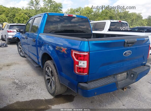 1FTEW1CP4LFB42999 2020 FORD F150 Blue Հետևի ձախ