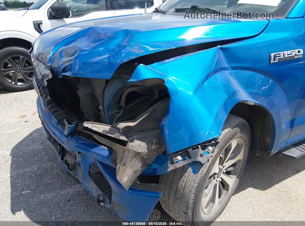 1FTEW1CP4LFB42999 2020 FORD F150 Blue Դիմացի տեսք