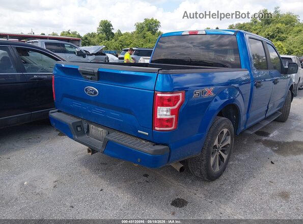 1FTEW1CP4LFB42999 2020 FORD F150 Blue Հետևի աջ