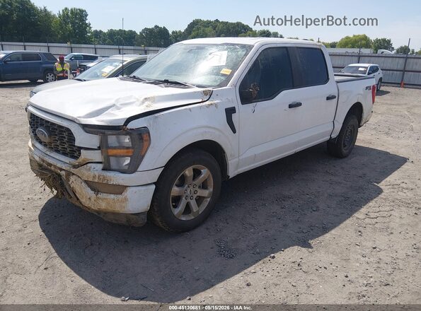 1FTEW1CP4PKD40480 2023 FORD F150 Белый Передняя левая четверть