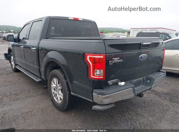 1FTEW1CP5GKF17456 2016 FORD F150 Black Հետևի ձախ