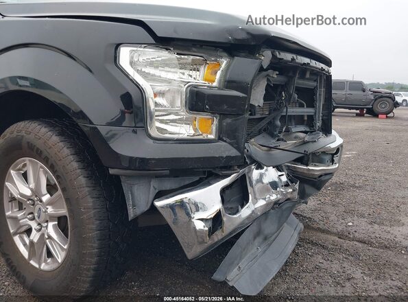 1FTEW1CP5GKF17456 2016 FORD F150 Black Սալոնի հետևի տեսք