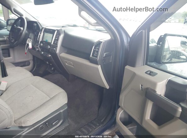 1FTEW1CP5GKF40817 2016 FORD F150 Blue Front interior view