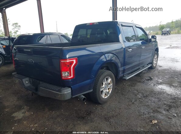 1FTEW1CP5GKF40817 2016 FORD F150 Blue Rear right