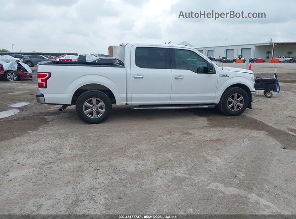 1FTEW1CP5JKC61522 2018 FORD F150 White უკანა სალონის ხედი