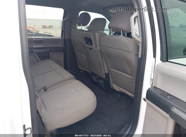 1FTEW1CP5JKC61522 2018 FORD F150 White VIN კოდის სტიკერის ხედი