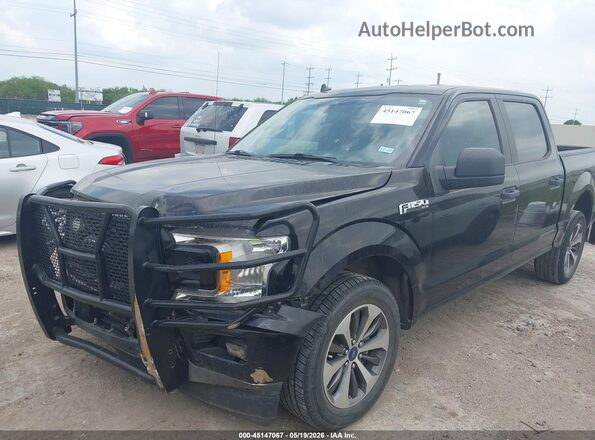 1FTEW1CP5LKD43267 2020 FORD F150 Black Front left